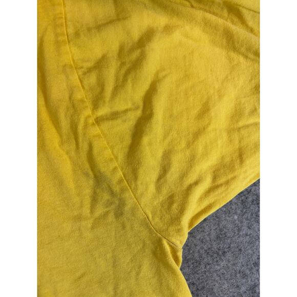 Vintage Ocean Pacific OP Graphic Tee Mens Large Yellow Surf Skate Streetwear Y2K - Picture 8 of 9
